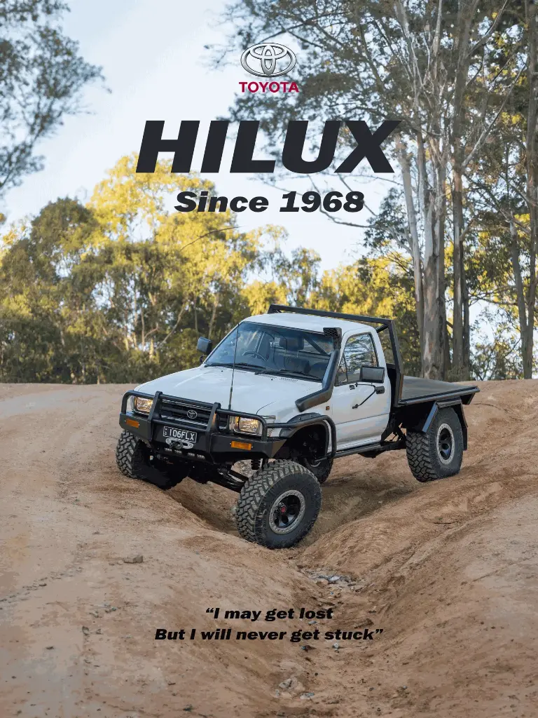Toyota Hilux LN106 Poster.webp