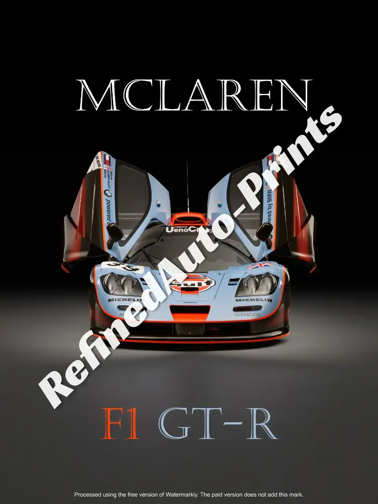 Mclaren F1 GTR Poster.webp