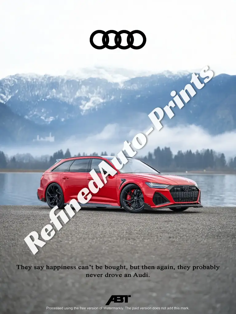Audi RS6 ABT Legacy edition Poster.webp