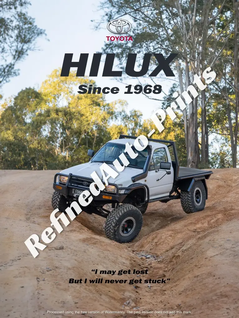Toyota Hilux LN106 Poster.webp