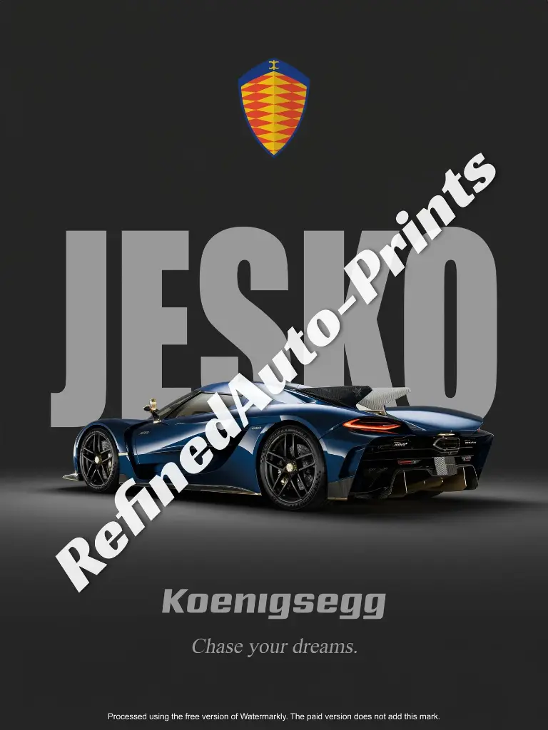 Koenigsegg Jesko Absolut Poster.webp