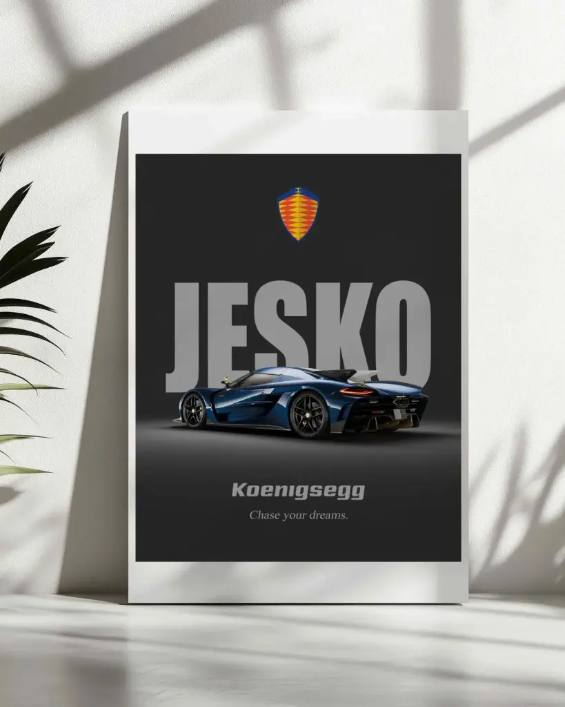 Koenigsegg Jesko Absolut Poster