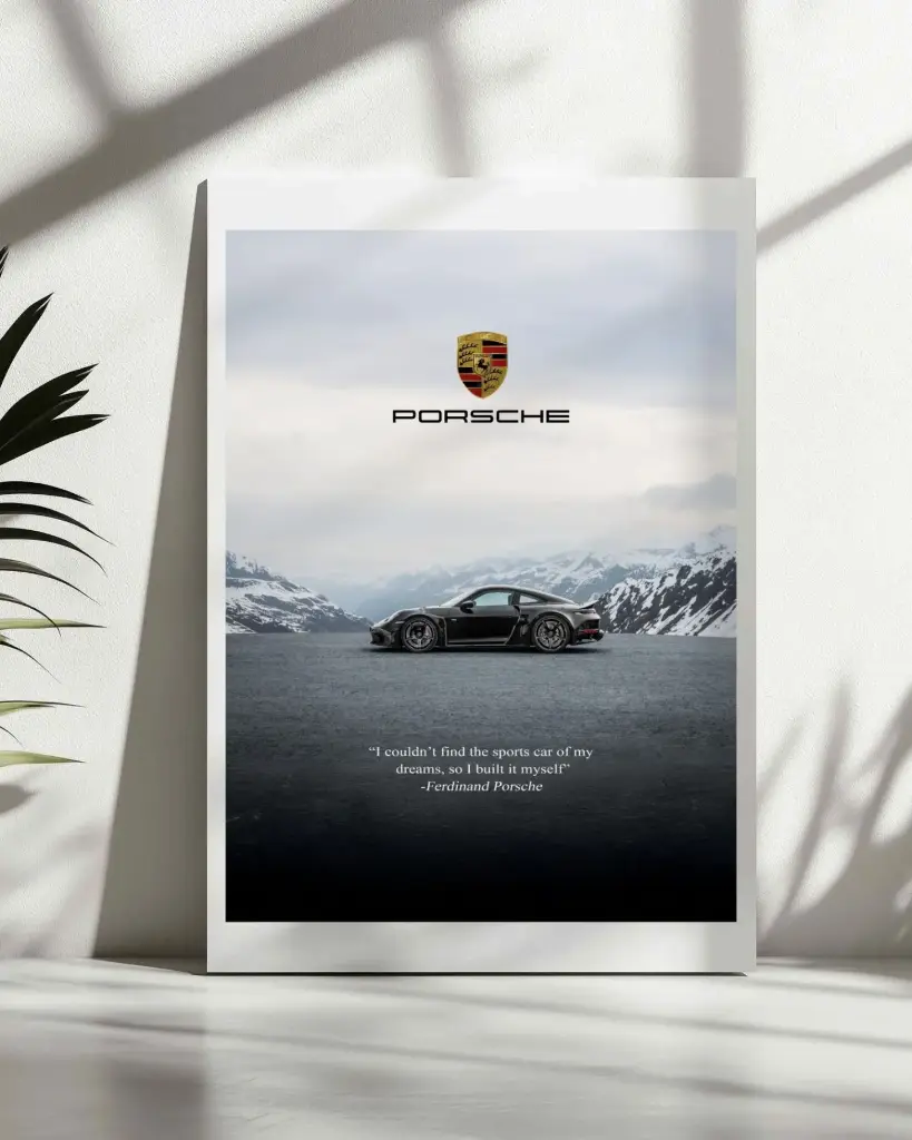 Porsche 911 Turbo-S Poster