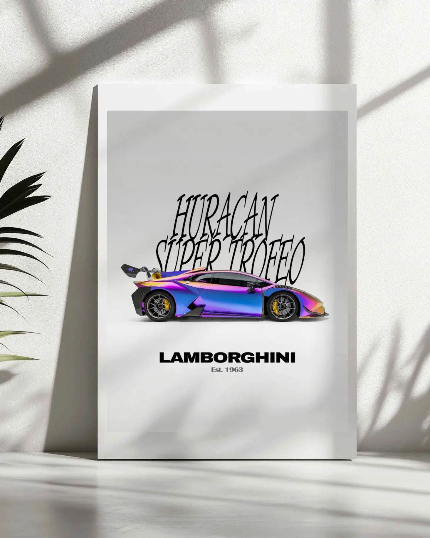 Lamborghini Huracan Super Trofeo Poster