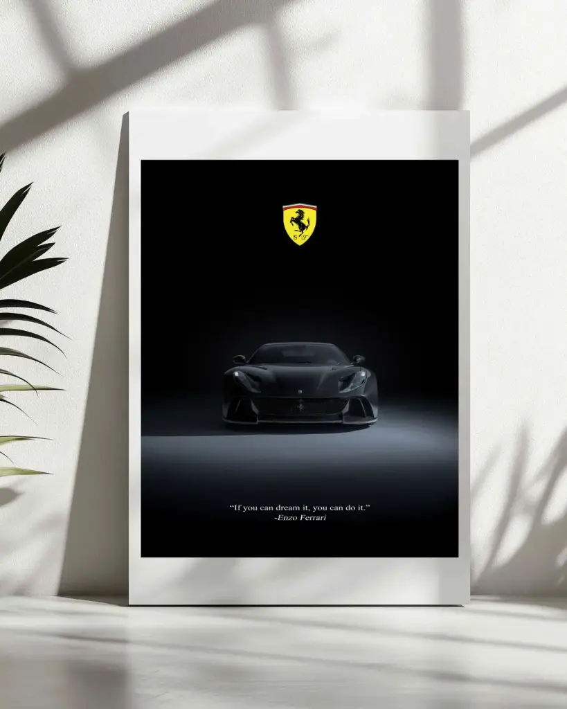Ferrari 812 Superfast Poster