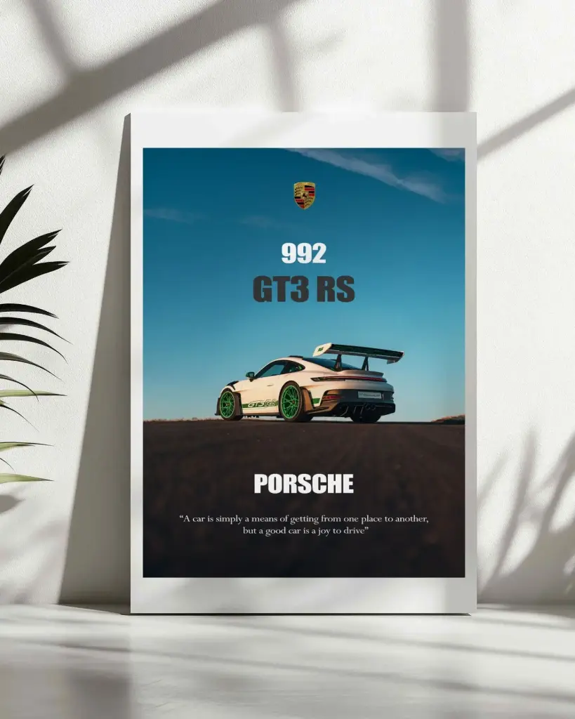 Porsche 911 GT3RS (992) Poster